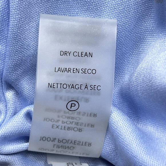 Calvin Klein Floral Printed Crepe Tie Waist Ruffle Midi A-Line Dress Sz 14 NWOT - Picture 10 of 10